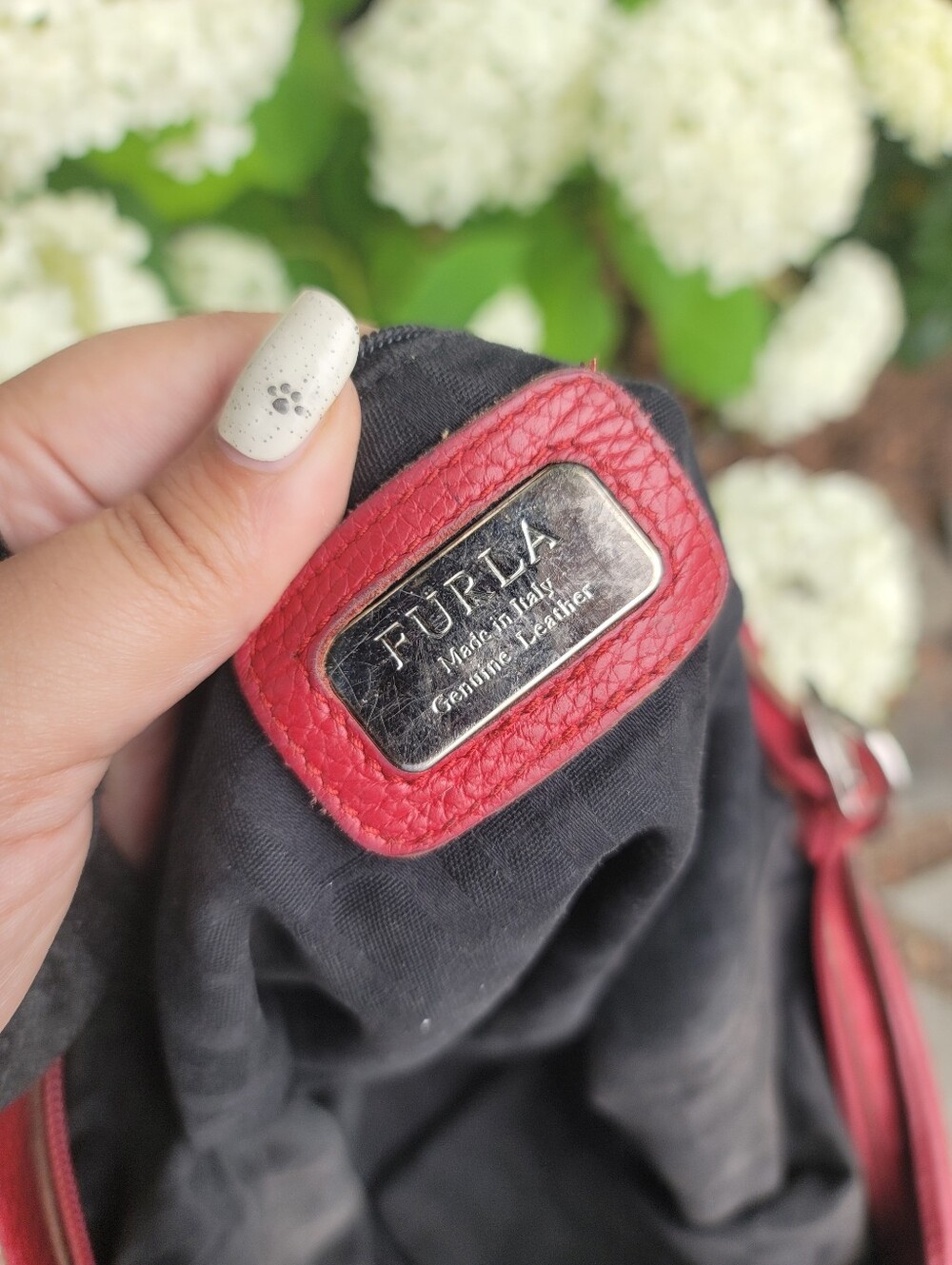 Furla Vintage Red Leather Slouchy Hobo And Dust Bag - Picture 13 of 16